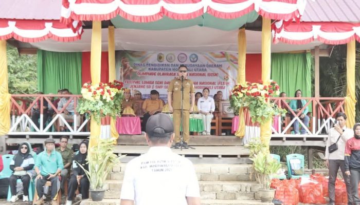 Buka Kegiatan O2SN dan FLS3N, Bupati Delis Sampaikan Pentingnya Sportivitas dan Pengembangan Potensi Anak
