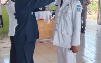 Yeye Anthoni Dilantik Jadi Penjabat Kepala Desa Balayon Oleh Camat Liang