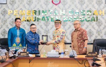Terima Kunjungan Bupati Tana Tidung, Bupati Amirudin : Banggai Lengkap Sumber Daya Alamnya
