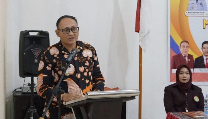Wakil Bupati Serfi Kambey Buka Musda Ke-III DPD PPNI Cabang Bangkep