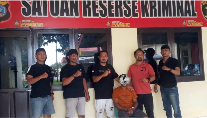 Satreskrim Polres Bangkep, Amankan Suami Terduga Penganiaya Istri Hingga Tewas di Banggai Laut