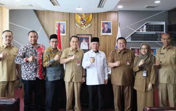 Bupati Bangkep, Wakil Ketua II DPRD, dan Kepala Bappeda Lakukan Audiensi Dengan Dirjen Bina Keuangan Daerah di Kemendagri