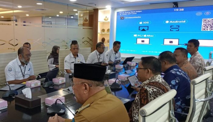Bupati Rusli Moidady, Jajaki Dukungan KKP Untuk Perkuat Program Kelautan Daerah