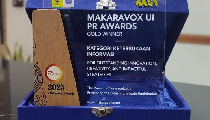 Divhumas Polri Raih Gold Winner, Kategori Keterbukaan Informasi di Makaravox UI PR Awards 2025