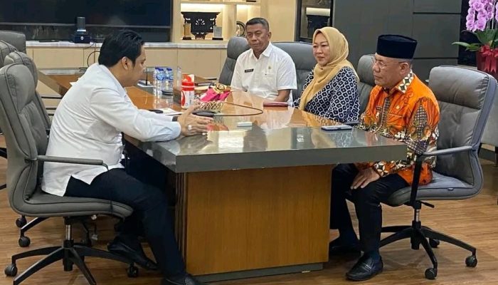 Kadis PUPR, Kaban Bappeda dan Ketua Komisi III DPRD, Dampingi Bupati Bangkep Audensi Dengan Dirjen Bina Marga Kementerian PUPR