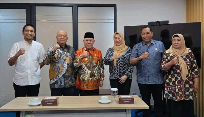 Pemda Bangkep dan Ketua Komisi III DPRD, Gelar Audiensi di Kementerian Pendidikan Dasar RI