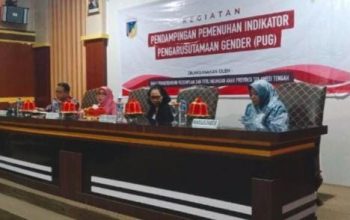 Dinas P3AP2KB Bangkep, Laksanakan Pendampingan Pemenuhan Indikator Gender (PUG)