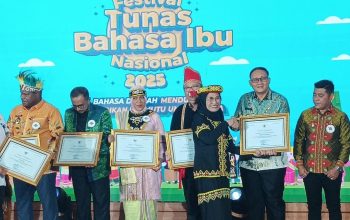 Wakil Bupati Bangkep Serfi Kambey, Hadiri Festival Tunas Bahasa Ibu (FTBI) di Jakarta