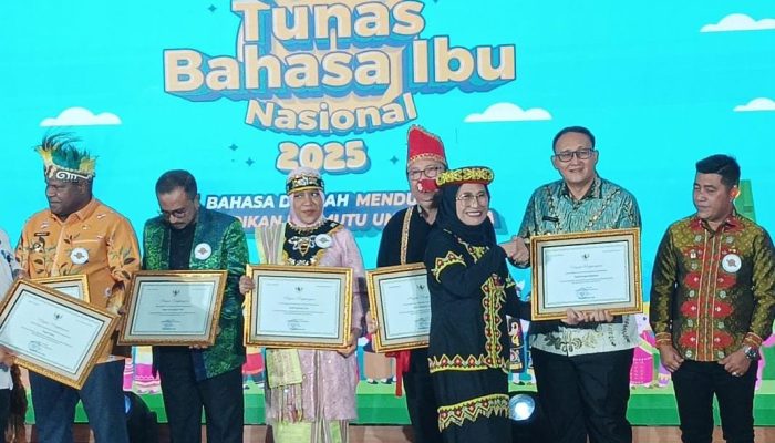 Wakil Bupati Bangkep Serfi Kambey, Hadiri Festival Tunas Bahasa Ibu (FTBI) di Jakarta