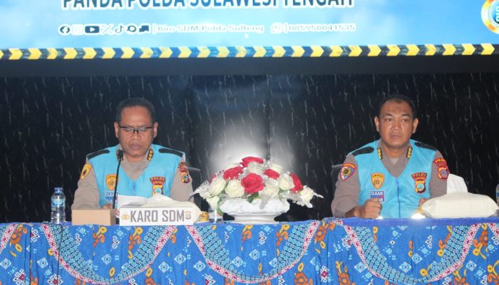 146 Peserta Penerimaan Polri Terpadu, Ikuti Rikkes Tahap II Panda Polda Sulteng