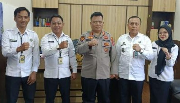 Kepala BNNK Bangkep Bersilaturahmi Dengan Kapolres Banggai Kepulauan