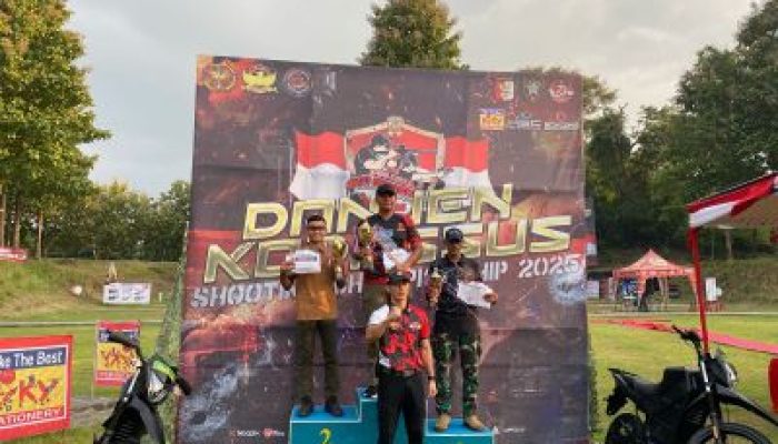 Brimob Polda Jateng, Raih Juara 1 di Kejuaraan Menembak Danjen Kopassus Cup 2025