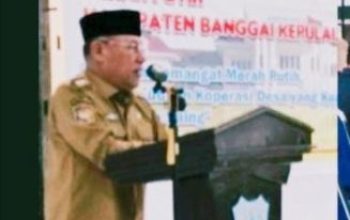 Buka Sosialisasi Koperasi Merah Putih, Bupati Bangkep Ajak Wujudkan Koperasi Desa Yang Kuat dan Berdaya Saing