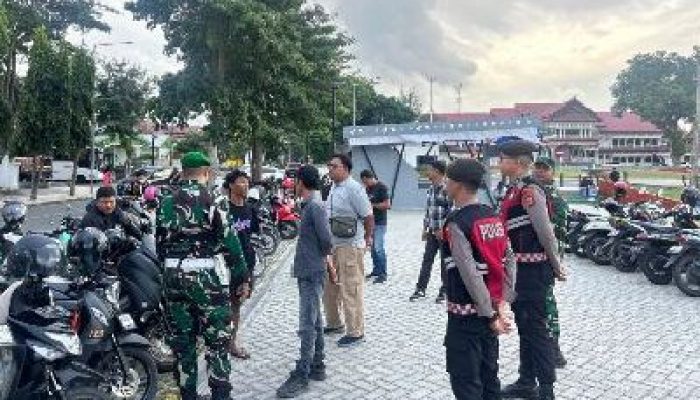 TNI Polri Gelar Patroli Dialogis, Cegah Aksi Premanisme di Kota Palu