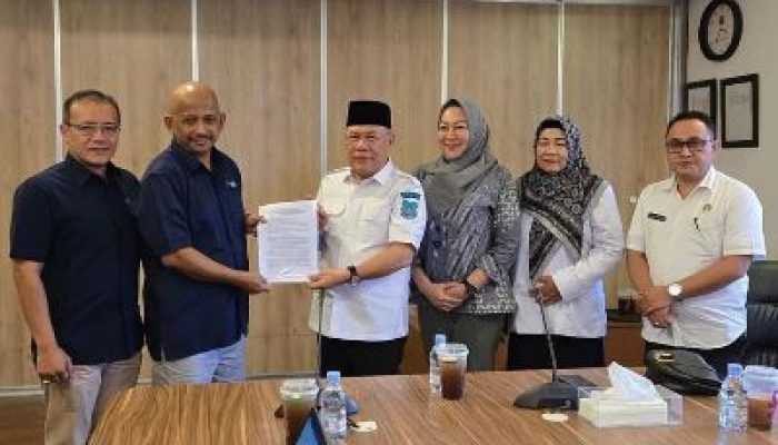 Bupati Bangkep Didampingi Kadis Perindustrian, Sekretaris Keuangan dan Ketua Komisi III DPRD, Laksanakan Audiensi di Kementerian Perdagangan RI