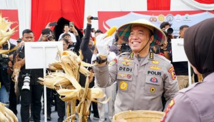 Ekspor Jagung Perdana Tandai Keberhasilan Sinergi Strategis Gugus Tugas Ketahanan Pangan POLRI