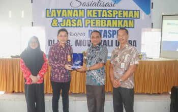 Sekda Morut Buka Kegiatan Sosialisasi Layanan Ketaspenan Dan Jasa Perbankan Bersama PT. Taspen