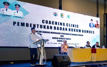 Kades Dan Pengurus Bumdes Ikuti Coaching Clinic, Wabup Morut : Ini Penting Untuk Menunjang Program Ketahanan Pangan dan Makan Bergizi Gratis