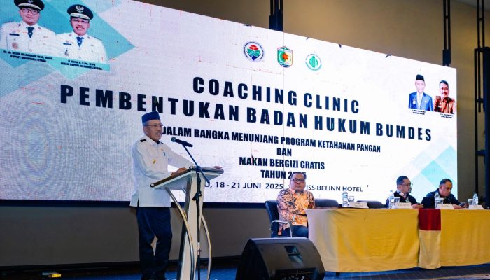 Kades Dan Pengurus Bumdes Ikuti Coaching Clinic, Wabup Morut : Ini Penting Untuk Menunjang Program Ketahanan Pangan dan Makan Bergizi Gratis