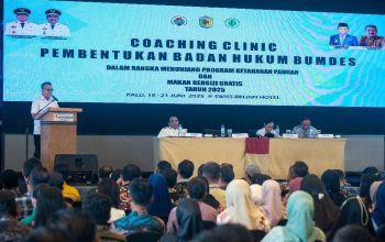 Bupati Morut Ingatkan Pengurus Bumdes, Untuk Berinovasi dan Bersiap Masuk Era Digitalisasi