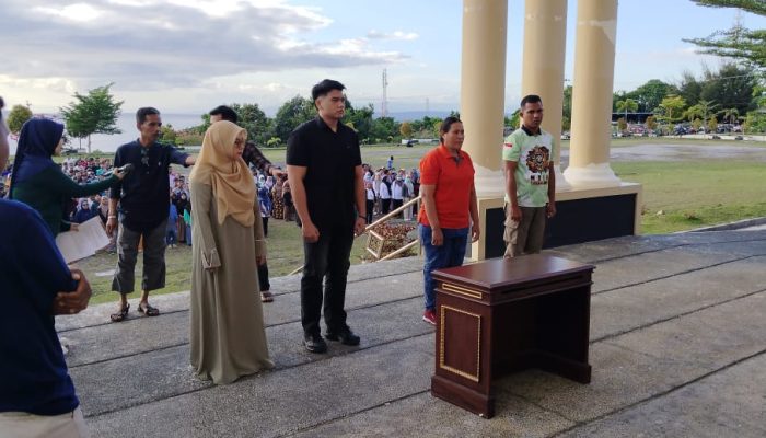 BKPSDM Bangkep, Gelar Gladi Bersih Penyerahan SK CPNS dan P3K Tahap I