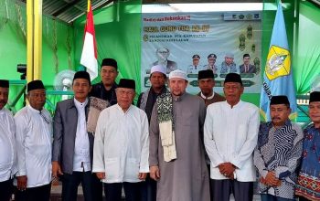 Bupati Bangkep Rusli Moidady, Hadiri Haul Guru Tua dan Pelantikan Pengurus Wanita Islam Alkhairaat