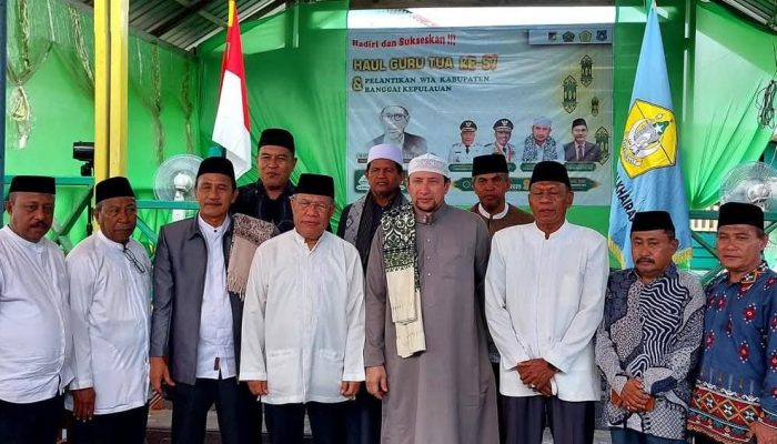 Bupati Bangkep Rusli Moidady, Hadiri Haul Guru Tua dan Pelantikan Pengurus Wanita Islam Alkhairaat