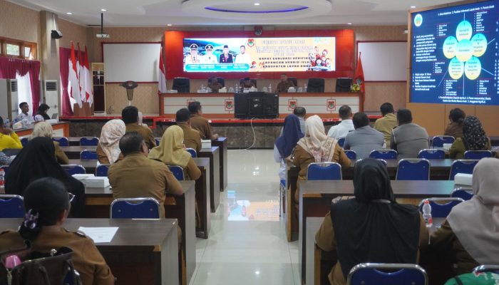 Wabup Banggai Buka Kegiatan Secara Resmi, Kegiatan Rapat Evaluasi VLH Kabupaten Layak Anak