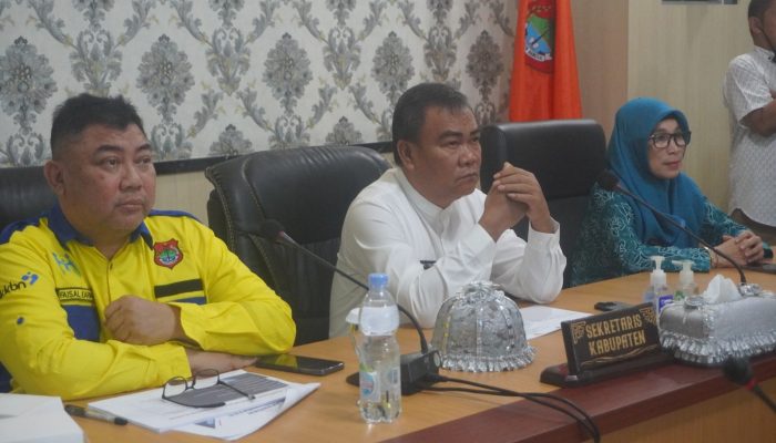 Pj. Sekda Banggai Ramli Tongko, Ikuti Rapat Evaluasi Kabupaten Layak Anak Tahun 2025 Secara Virtual