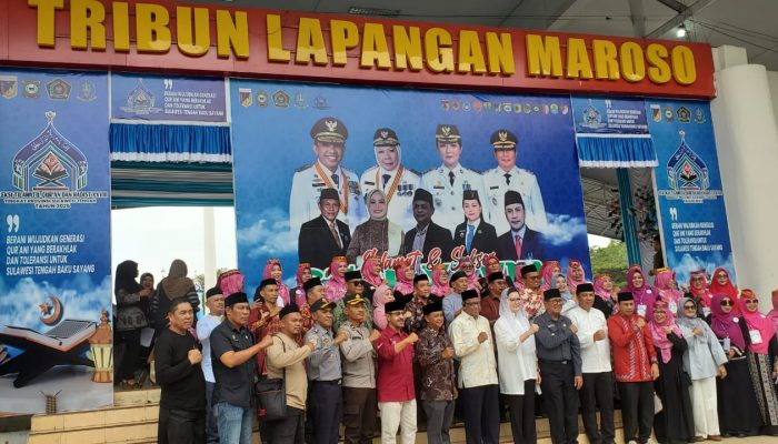 47 Kafilah Kabupaten Banggai Meriahkan Pawai Ta’aruf STQH ke-XXVIII, Tingkat Provinsi Sulteng di Poso
