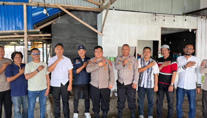 Jalin Kebersamaan dan Keakraban, Kapolres Bangkep Gelar Silaturahmi Bersama Awak Media