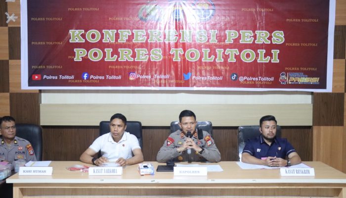 Rugikan Negara Rp 900 Juta Lebih, Kades Dan Bendahara Desa Oyom Ditahan Polres Tolitoli