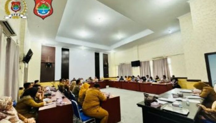 Komisi III DPRD Banggai, Gelar RDPU Tindak Lanjuti Penanggulangan Pasca Kebakaran Pasar Simpong Luwuk