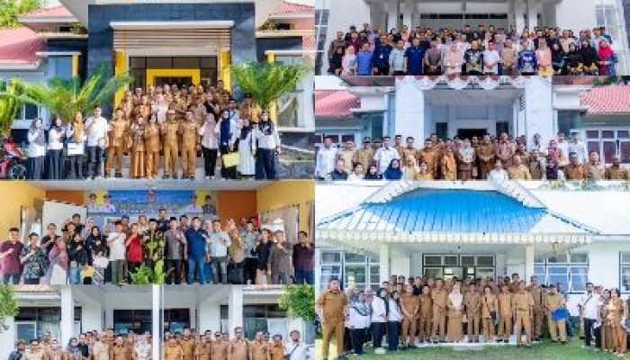 Tim EKK Kabupaten Banggai, Tuntaskan Evaluasi Kinerja Kecamatan Tahap II Tahun 2025