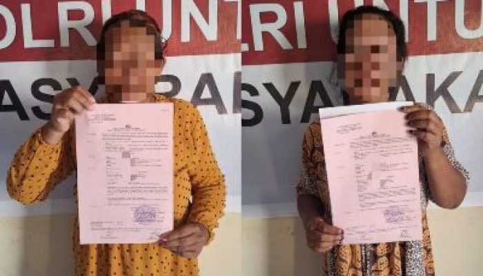 Polsek Pagimana Tahan Dua Wanita Pelaku Pencurian Emas di Desa Jayabakti