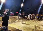 Sebagai tamu SMANSA Ampana  tampil prima pada kompotisi Basket Ball Bupati Cup 2025 dikota Air Luwuk