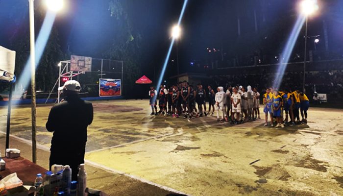 Sebagai tamu SMANSA Ampana  tampil prima pada kompotisi Basket Ball Bupati Cup 2025 dikota Air Luwuk