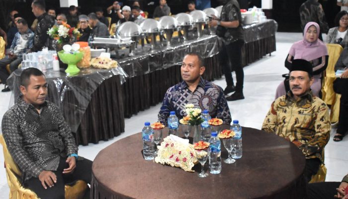 Pj Sekda Bangkep, Hadiri Malam Ramah Tamah Bersama Komandan Lanal Palu