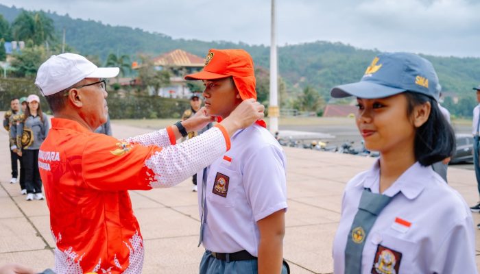 Wabup Djira Ingatkan Agar Seluruh Calon Paskibraka Morut, Berlatih Dengan Tekun dan Disiplin