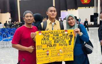 Muh Raihan Casis Polri Lulus Terpilih Dari Parigi Moutong, Jangan Pernah Mengira Bahwa “Jalur Bersih” Itu Mustahil