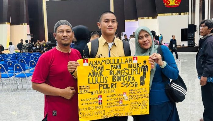 Muh Raihan Casis Polri Lulus Terpilih Dari Parigi Moutong, Jangan Pernah Mengira Bahwa “Jalur Bersih” Itu Mustahil