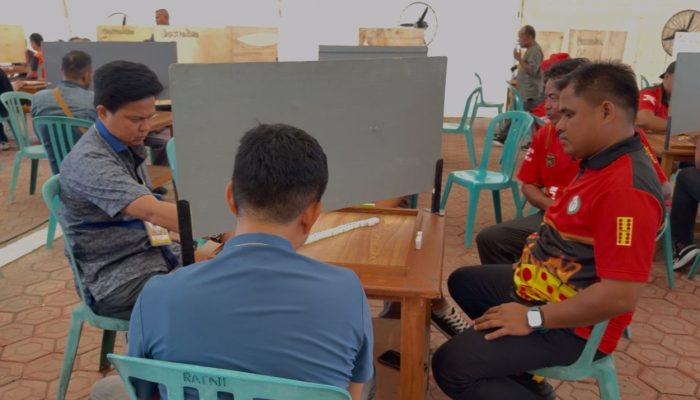 Hari Kedua, Peserta Asal Samarinda Puji Turnamen Domino Kapolda Sulteng Cup 2025
