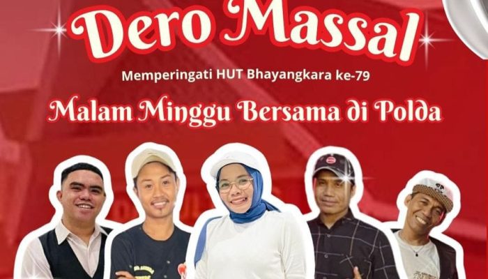Dero Semarak Hari Bhayangkara Ke-79 Poda Sulteng, Ajang Goyang Heboh Berhadiah