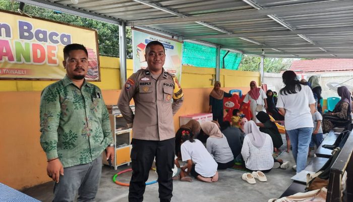 Polisi Ini Bangun Taman Baca Dari Lahan Sampah, Kini Diganjar Penghargaan