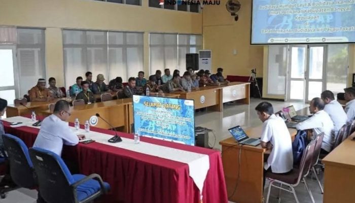 Dinas Perikanan Bangkep Gelar Pelatihan Budidaya Rumput Laut dan Ikan Kakap Putih di BPBAP Takalar
