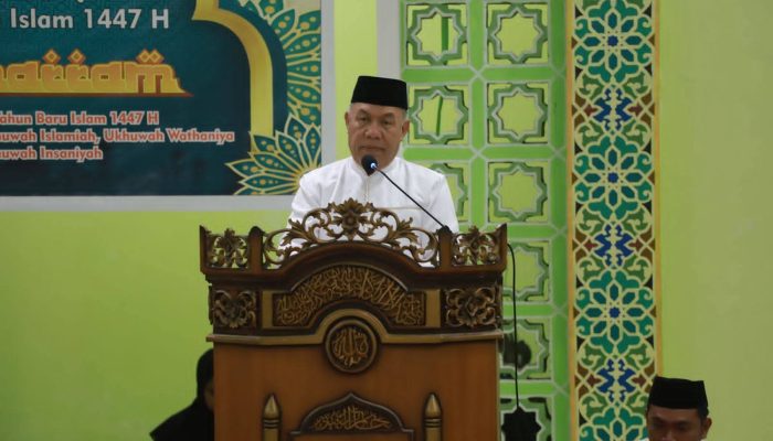 Kepala Satpol PP dan Damkar, Hadiri Peringatan Tahun Baru Islam 1447 H di Salakan