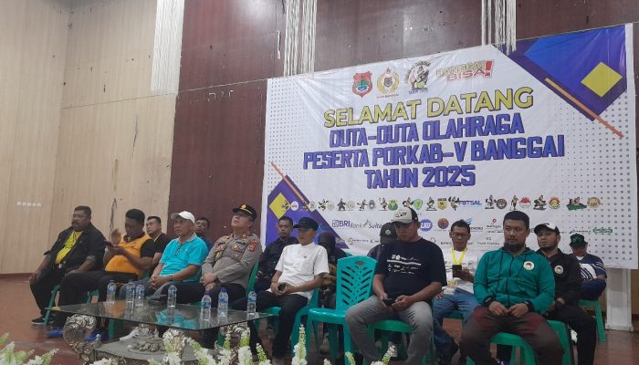 Cabor Karate Tutup Porkab V Banggai, Kadispora Tekankan Target Juara Umum Porprov 2026