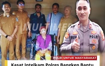 Dapat Apresiasi : Kasat Intelkam Polres Bangkep Bantu Masyarakat Disabilitas Dapat Bantuan Kursi Roda