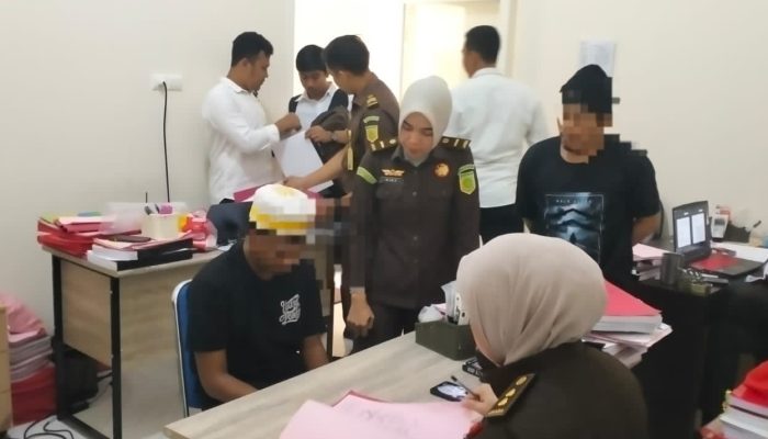 Polda Sulteng Serahkan Dua Tersangka Specialis Curanmor, Kepada Kejari Sigi