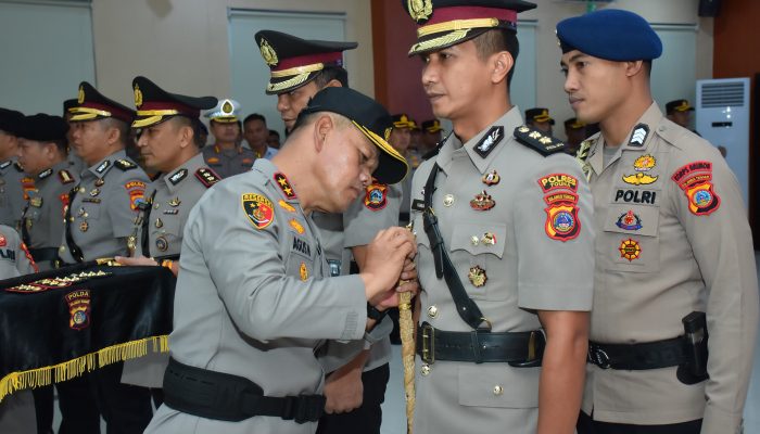 Kapolda Sulteng Pimpin Sertijab Dirsamapta dan Dua Kapolres
